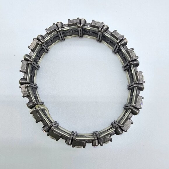 Crystal Multi-Color Stretchy Bracelet - Picture 9 of 11